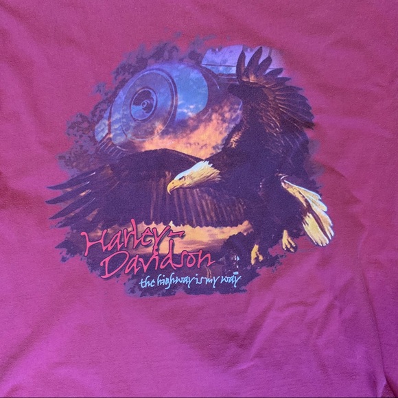 Harley Davidson Short Sleeve T Shirt Bahamas large - Picture 2 of 5